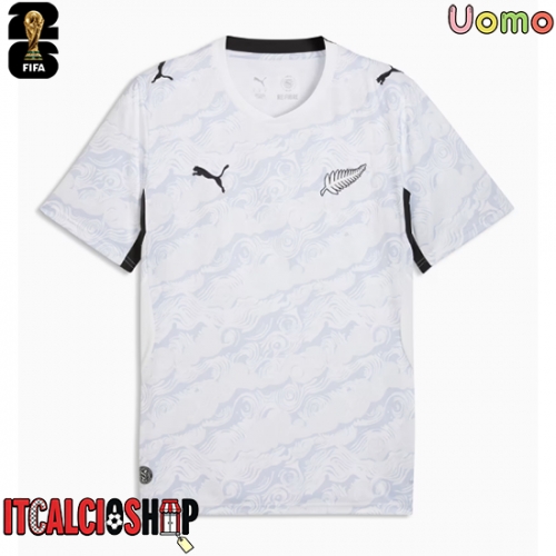 Nuova Zelanda Seconda Maglia Mondiali 2026 Manica Corta